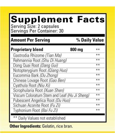 Tango ArthriPhase Natural Herbal Joint Relief Supplement for Soothing Discomfort and Improving Joint Health (60 Capsules) - Buy Online on GoSupps.com