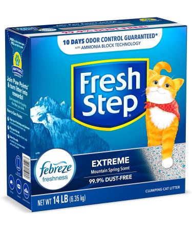 Fresh Step Febreze Scented Clumping Cat Litter - Extreme Odor Control - Buy Online on GoSupps.com