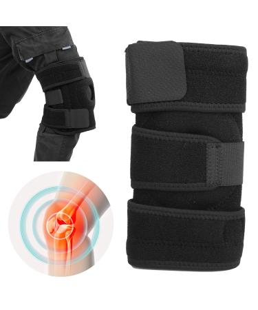 Breathable Adjustable Knee Brace for Outdoor Climbing Running & Sports - 4 Spring Bars Support - Buy Online on GoSupps.com