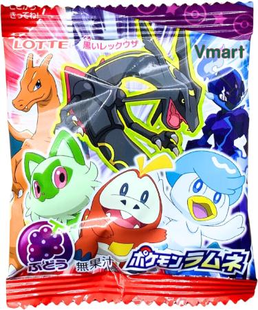 Lotte Pokemon Ramune Candy Set of 5 60g - Japanese Sweets Snacks Assorted Flavour (Packaging May Vary) - Buy Online on GoSupps.com