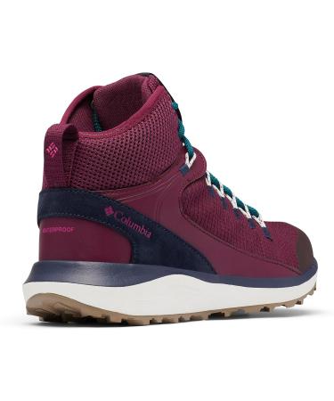 Columbia Women's Trailstorm Mid Waterproof Hiking Shoe 9 Marionberry/Deep Water - Best Choice for Outdoor Adventures - Buy Online on GoSupps.com