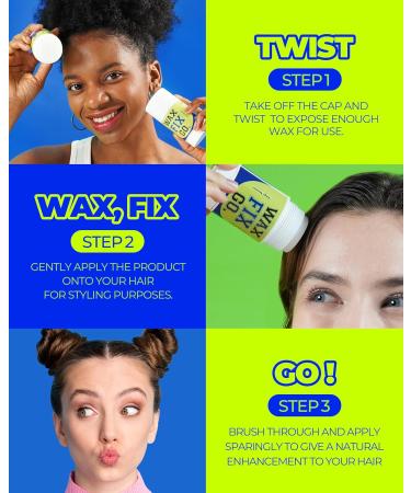 Buy Edgy Master Hair Styling Wax Stick 2.7 oz - Extra Hold Pomade for Flyaways - Best Edge Control for All Hair Types - International Shipping Available - Buy Online on GoSupps.com