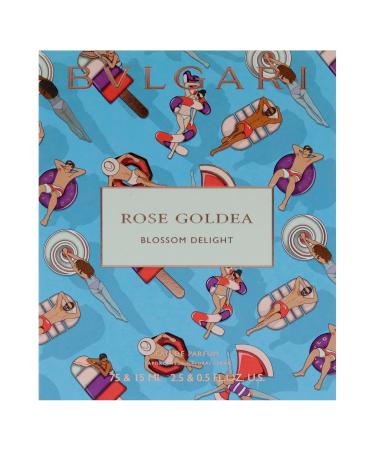 Bvlgari Rose Goldea Blossom Delight for Women - 2 Pc Gift Set 2.5oz EDP Spray 0.5oz EDP Spray 1.5 Ounce (Pack of 2) - Buy Online on GoSupps.com