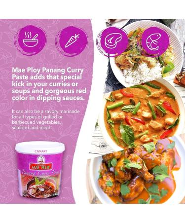Mae Ploy Thai Green Curry and Panang Curry Paste 400g by CNMART - Buy Online on GoSupps.com