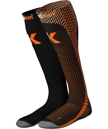 Knapman Active Strong Compression Stockings - Black L - Best for Support & Comfort | International Shipping - Buy Online on GoSupps.com