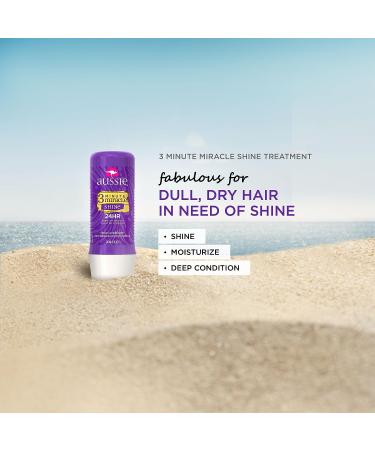 Aussie 3 Minute Miracle Shine Conditioning Treatment - 8 fl oz - Buy Online on GoSupps.com