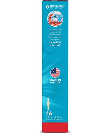 All Health Advanced Fast Healing Hydrocolloid Gel Bandages for Fingers & Toes - 16 ct | 2X Faster Healing for Blisters & Wound Care - 16 Count - Buy Online on GoSupps.com
