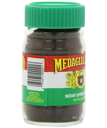 Medaglia D'Oro Espresso Style Instant Coffee 2oz (12 Pack) - Buy Online on GoSupps.com