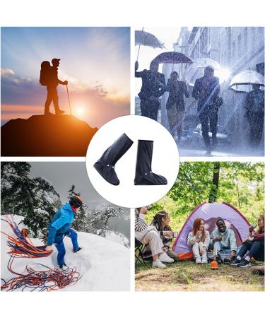 Trketk Waterproof Overshoes | Reusable Non-Slip Rain & Snow Boot Covers for Men & Women - Perfect for Hiking & Outdoor Activities - Buy Online on GoSupps.com