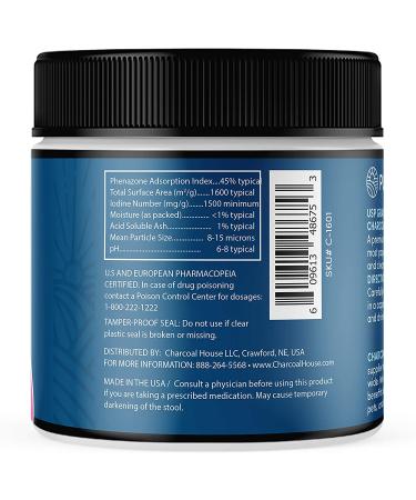 Coconut Activated Charcoal Powder 6 Ounce - Detox & Cleanse Formula - Buy Online on GoSupps.com