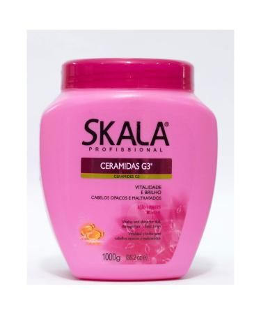Buy Skala Brazilian Hair Care Ceramidas G3 - 35oz Hair Treatment Cream for Healthy Shiny Hair | International Shipping Available - Buy Online on GoSupps.com