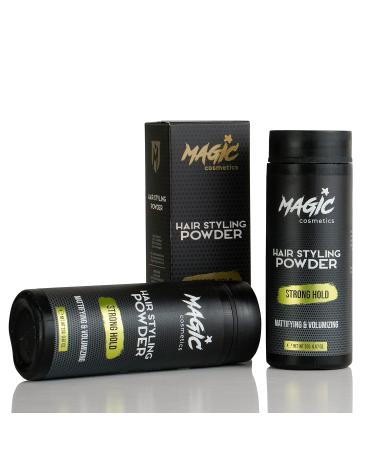 MAGIC COSMETICS Hair Powder Men | Unisex Root Styling Powder - 20g | Matt Look, Anti-Gravity Powder Styler for Instant Volume & Invisible Texture| Suitable for All Hair Types - Buy Online on GoSupps.com