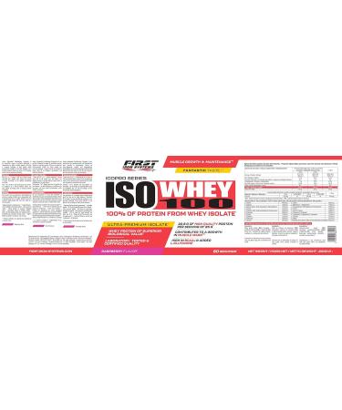  First Iron System ISO WHEY 100 2000g (Chocolate caramel peanuts) - Buy Online on GoSupps.com