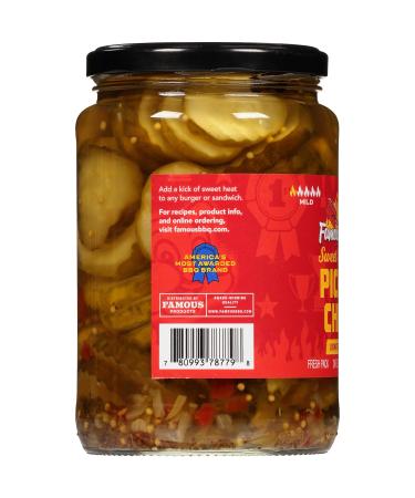 Famous Dave's Pickle - Sweet 'n Spicy Spears and Sweet 'n Spicy Chips - Pack of 3 - 24 Fl Oz. - Buy Online on GoSupps.com