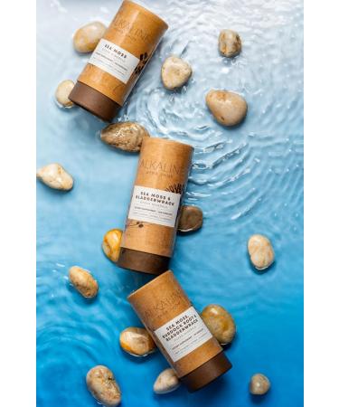 Organic Sea Moss & Bladderwrack Supplement 200 Capsules - Iron, Iodine, Calcium - Alkaline Herb Store - Buy Online on GoSupps.com