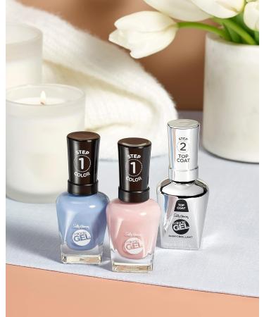 Sally Hansen Miracle Gel Cozy Chic Cuddle Puddle - Long Lasting Gel-Like White Nail Polish (No UV Lamp Required) - Shop Internationally - Buy Online on GoSupps.com