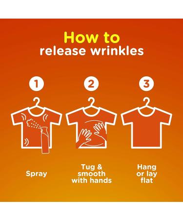 Bounce Wrinkle Release Spray 3-in-1 Odor Eliminator, Anti-Static Fabric Refresher 9.7 Fl Oz - Buy Online on GoSupps.com