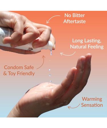 Exsens Warming Massage Oil Coconut 50ml - Intimate Heat & Hydration | International Shipping - Buy Online on GoSupps.com