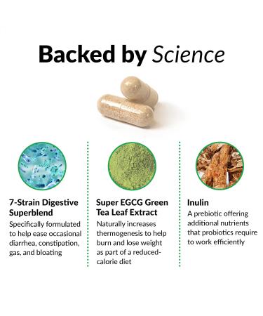 Force Factor ProbioSlim Apple Cider Vinegar Gummies with Organic LactoSpore Probiotics & ProbioSlim Extra Strength Probiotic Supplement for Women and Men with 30 Billion CFUs - Buy Online on GoSupps.com