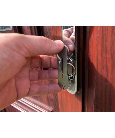 Metal Key Turner & Pocket Sized Grip Device (Arthritis and Mobility aid) (Tool Keyring and Chain - Pack of 1) - Buy Online on GoSupps.com