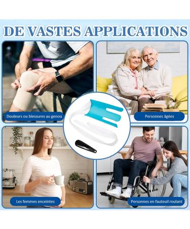 Vegcoo Sock Educator for Compression Stockings - Black Shoe Puller for Seniors & Disabled - Seeblau - Buy Online on GoSupps.com