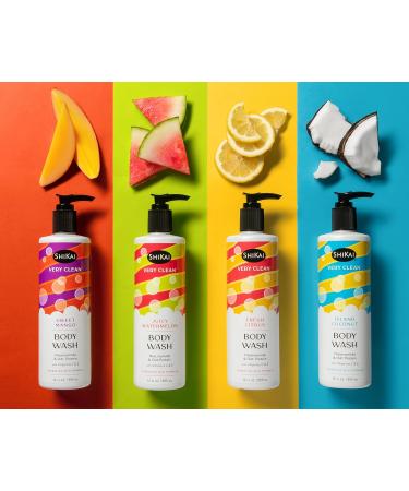Buy ShiKai Very Clean Body Wash - Fresh Citrus 12 oz | Hydrating Gel Cleanser with Niacinamide Oat Protein Vitamins C & E for Dry Skin - International Shipping Available - Buy Online on GoSupps.com