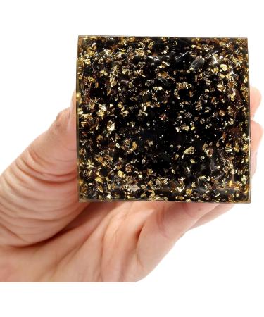 Buy Go Anconite Pyramid Orgonite Crystal - Amethyst Reiki Healing Stone for Positive Energy & Chakra Meditation Decoration - Buy Online on GoSupps.com