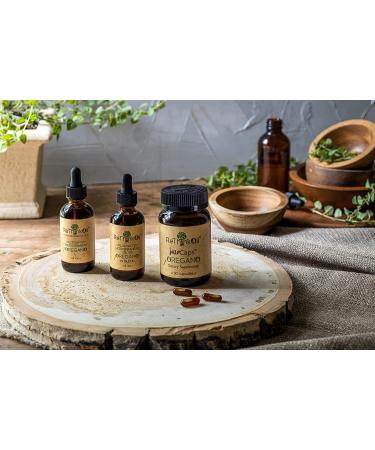 Organic Oregano Oil - 100% Pure Mediterranean Essential Oil for Diffuser, Oral & Topical Use - 1 Fl. Oz (Pack of 1) - Buy Online on GoSupps.com