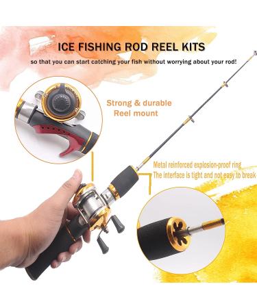 Jinsheng Zhuoyu Ice Fishing Kit: Rod, Reel, Lures, Spoon & Bag - Buy Online on GoSupps.com
