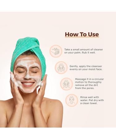 Absolute Acne Cleanser - Exfoliating Radiance-Boosting Paraben-Free Skincare for Acne Control | 100ml Green Beauty Product - Buy Online on GoSupps.com