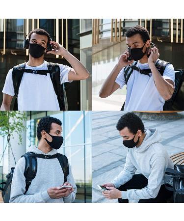 Fabric Face Masks for Adults & Kids - 10 Washable White Masks | Everyday Protection - Buy Online on GoSupps.com