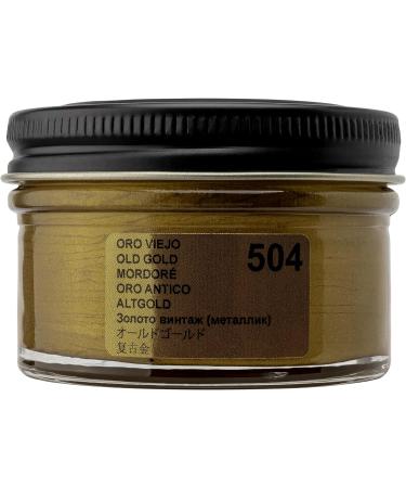 Shoe Cream 50 ml - Nourishing, Polishing & Protective for Leather Shoes - Old Gold 504 - Buy Online on GoSupps.com
