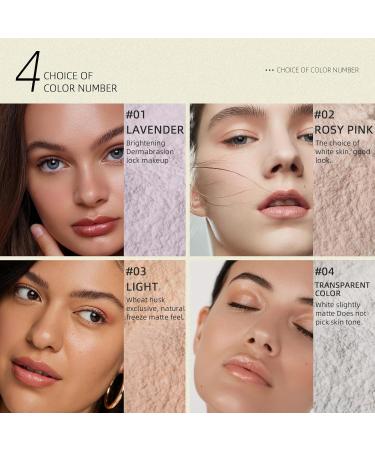 Purple Translucent Setting Powder | Matte Finishing Powder for Long-Lasting Makeup | Oil Control & Waterproof Blurring Powder for All Skin Tones - Buy Online on GoSupps.com