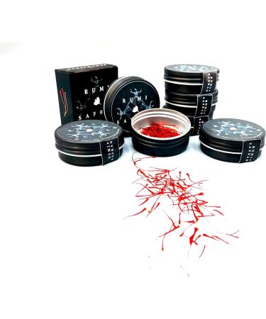 Rumi Saffron 1 Gram: Pure Premium All Red Saffron Threads - Buy Online on GoSupps.com