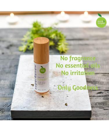 superRenew Organic Facial Oil with Sea Buckthorn, CoQ10, Squalane & Rosehip Oil - Moisturizing & Nourishing for Dry, Sensitive, Mature Skin | EWG Verified, Vegan & Sustainable for Healthy Skin - Buy Online on GoSupps.com