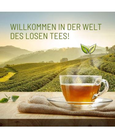FRUTEG Organic Rooibos Tea Without aromesps 1kg | Loser red Bush Tea in The Finest Leaf Quality | Natural & Caffeine Free Tea Enjoyment | from Certified Organic Farming | 1000 g - Buy Online on GoSupps.com