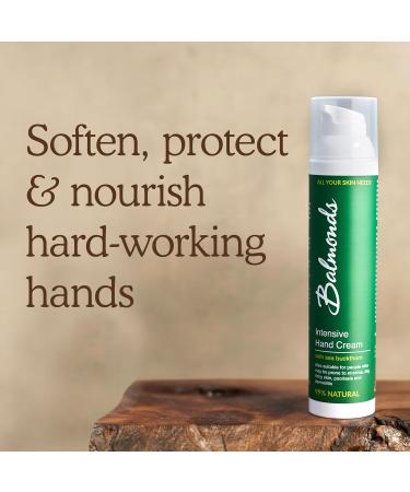 Balmonds Intensive Hand Cream 50ml | Natural Moisture for Sensitive Skin Eczema Psoriasis & Dermatitis | Soothing Hand Care - Buy Online on GoSupps.com