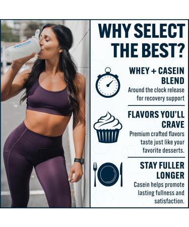 PEScience Select Protein Powder, Whey and Casein Blend, Clean Protein Powder for Women and Men, Low Calorie, Low Carb, Keto Friendly, Gluten Free - Snickerdoodle - 55 Servings - Buy Online on GoSupps.com