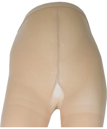 Truform Plus Size Compression Pantyhose 20-30 mmHg Support Tights - Beige X-Tall - Buy Online on GoSupps.com