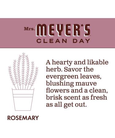 MRS. MEYER'S CLEAN DAY Hand Soap with Essential Oils - Biodegradable Rosemary Formula 12.5 fl. oz - Shop Internationally - Buy Online on GoSupps.com