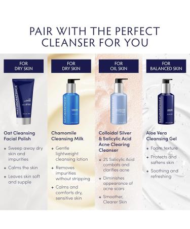 Naturopathica Oat Cleansing Facial Polish - Multi-Use Facial Cleanser - Face Scrub & Mask - Exfoliating Face Wash for Women & Men - Gentle Exfoliating - 5 fl oz 5 Ounce (Pack of 1) - Buy Online on GoSupps.com