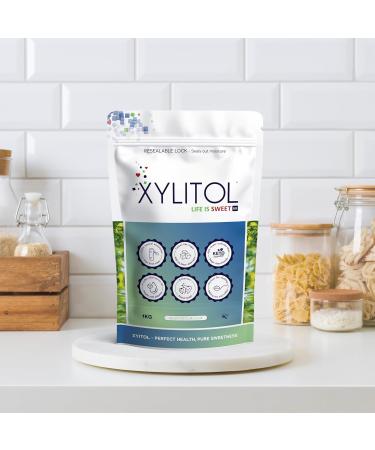 Buy Xylitol Sweetener 1000g - Premium Sugar Alternative | Xylitol UK International Shipping - Buy Online on GoSupps.com