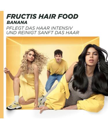 Buy Garnier Fructis Rich Hair Care Set - Deep Nourishment with Vitamin & Lipid Complex | Banana Hair Food Shampoo & 3-in-1 Mask | 400ml & 1.2L Pack - International Shipping Available - Buy Online on GoSupps.com
