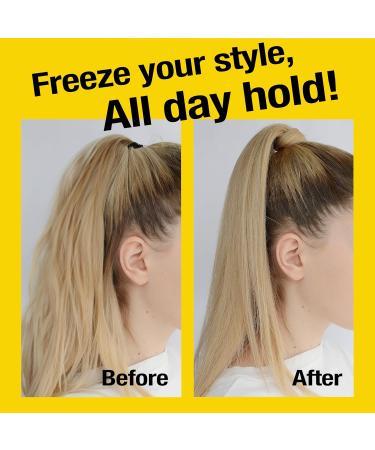 EBIN NEW YORK Wonder Ponytail Bond Freeze Spray Extra Mega Hold - Fine Hair 8oz/ 245ml | Long Lasting Hold 24-Hour Frizz Control Shine Enhancing Fast-Drying Lightweight All Hair Types - Buy Online on GoSupps.com