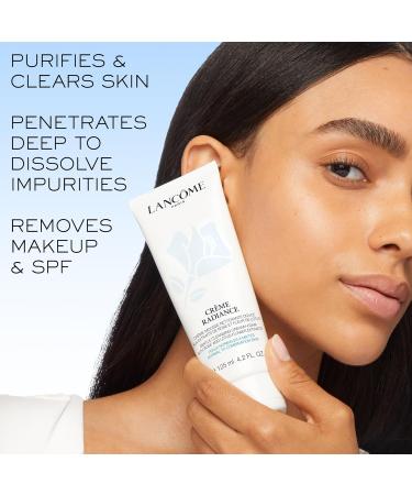 Lanc me Radiant Nightime Skincare Routine - Cr me Radiance Cream-to-Foam Face Cleanser 4.2 Fl Oz & G nifique Ultimate Dual Recovery Face Serum 0.67 Fl Oz - Buy Online on GoSupps.com