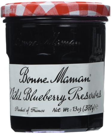 Bonne Maman Wild Blueberry Preserves 13 oz (370 g) - Buy Online on GoSupps.com