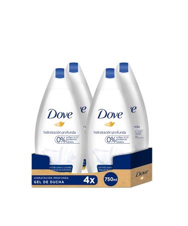 Dove Nourishing Bath Cream Rich Original Care Pack of 4 (4 x 750 ml)
