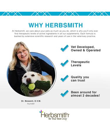 Herbsmith Microflora Plus Cat Digestive Aid - 30 Capsules | Prebiotics & Probiotics for Cat Diarrhea - Buy Online on GoSupps.com