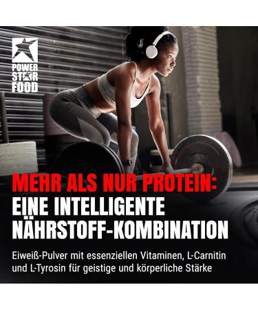 Powerstar Diet Pro 1kg - German Multi-Component Diet Protein Powder | Muscle Mass Preservation | Chocolate Shake with Glucomannan - Buy Online on GoSupps.com