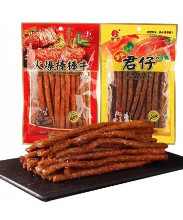 MKSDDF - Snacks Chinois Sp ciaux Latiao 80 G X 2 Lani res pic es Snacks Chinois B tonnets pic s Latio Cadeau Viral TikTok